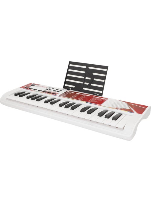 Teclado electrónico para niños 37 teclas con ritmos, sonidos y función aprendizaje bontempi - Kiabi