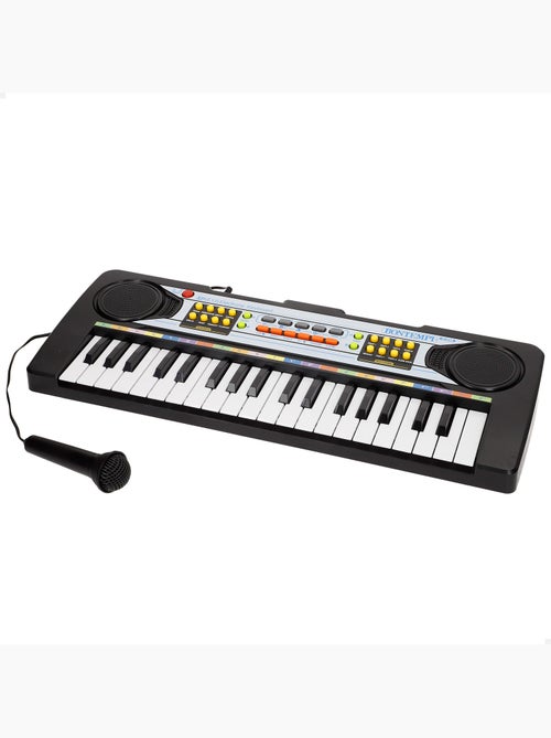 Teclado piano electrónico c/micrófono 37 teclas para niños bontempi - Kiabi Teclado piano electrónico c/micrófono 37 teclas para niños bontempi - Kiabi