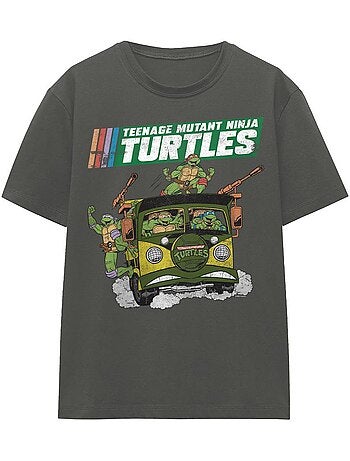 Teenage Mutant Ninja Turtles - Camiseta Furgoneta para Adultos Unisex