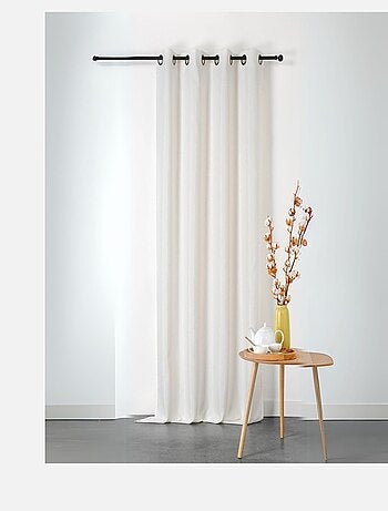 Tejido de cortina ignífugo de media malla M1