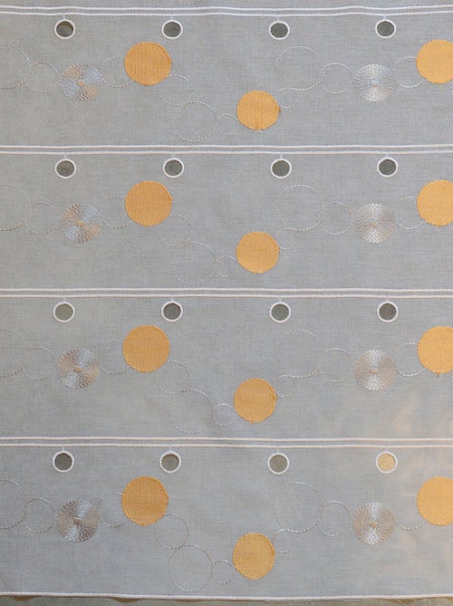 Tejido modular bordado con motivo de lunares - Kiabi