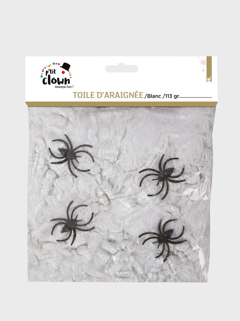 Telaraña - Decoración Halloween negro/blanco - Kiabi