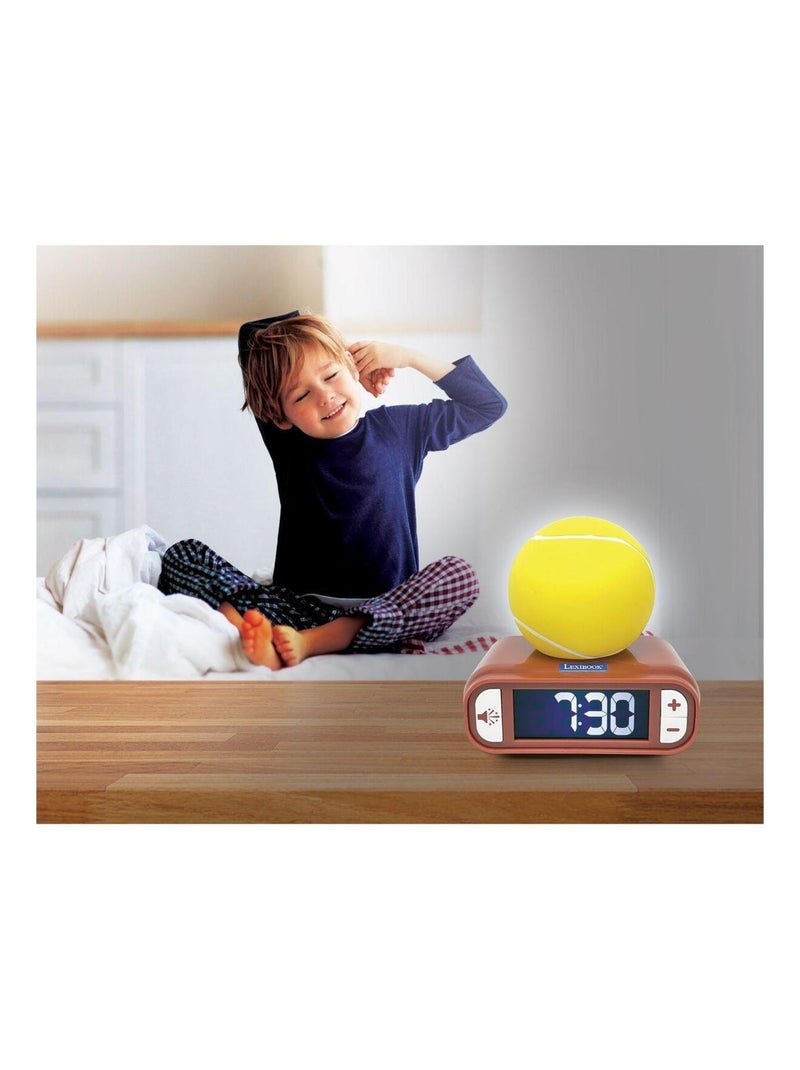 Tenis Luz nocturna Despertador con sonidos Amarillo - Kiabi