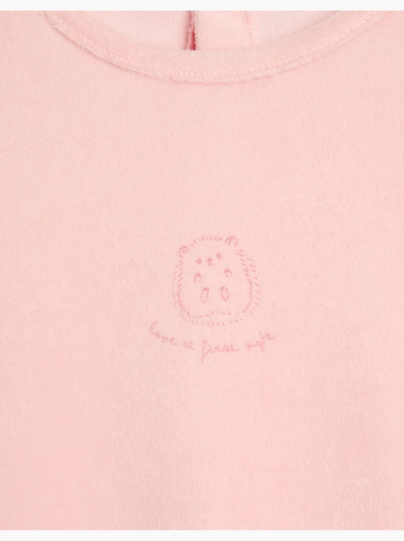 Terciopelo para bebés, mo fashion Rosa - Kiabi