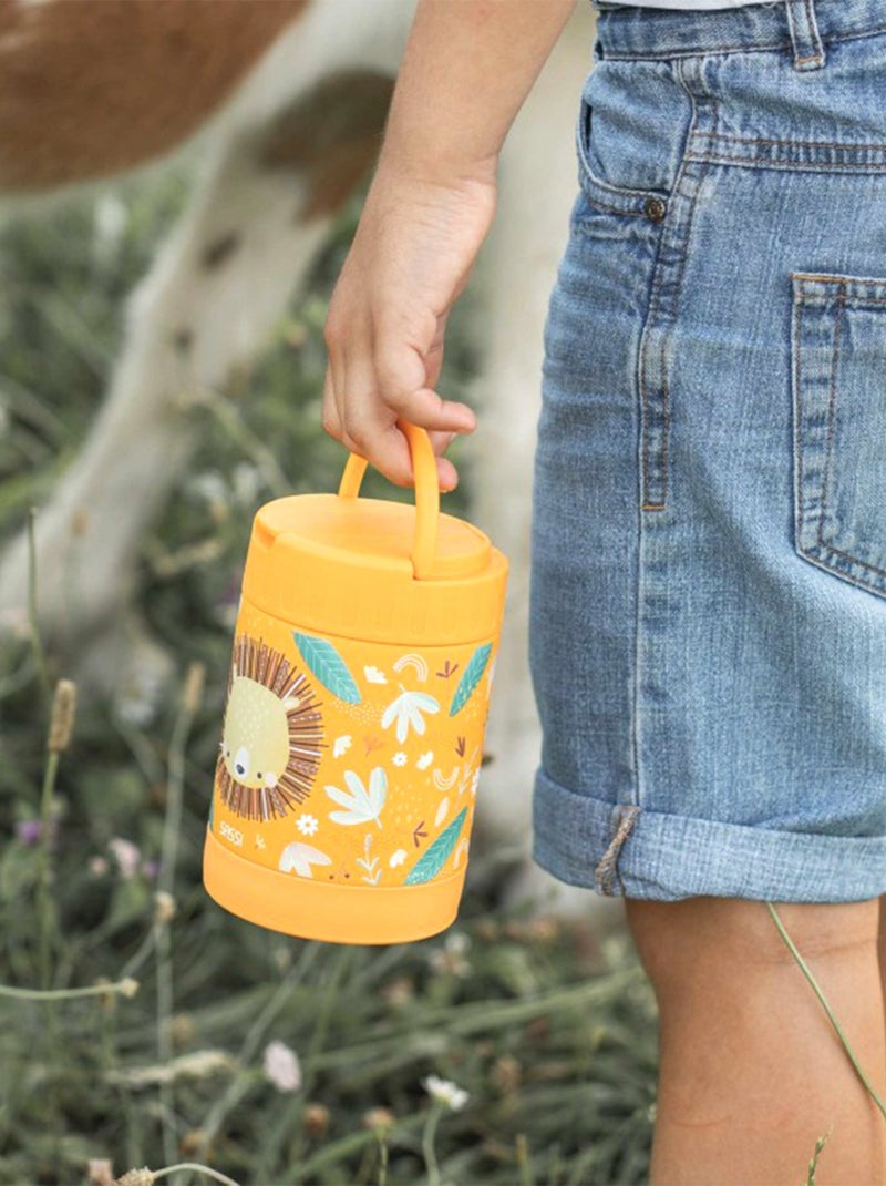 Termo de comida infantil de acero inoxidable | sassi junior Naranja - Kiabi