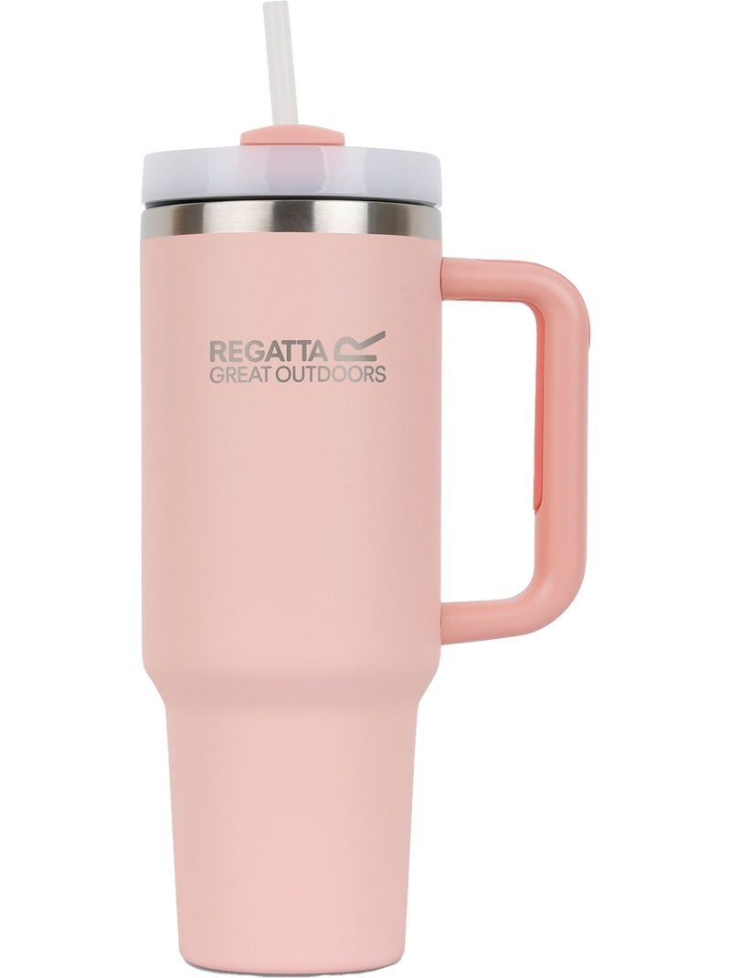 Termo/taza de viaje thermulate de aislado 1.2l - regatta Blanco Rosa - Kiabi