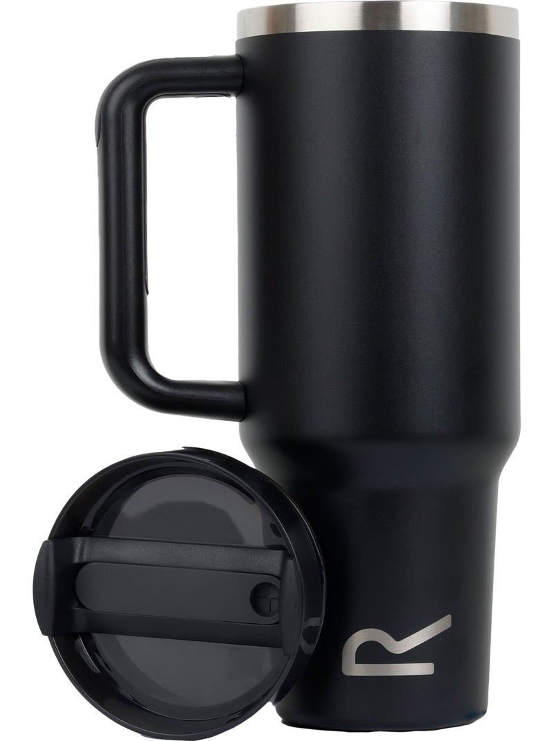 Termo/taza de viaje thermulate de aislado 1.2l - regatta Negro - Kiabi