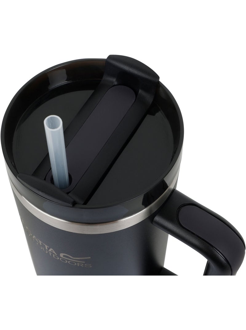 Termo/taza de viaje thermulate de aislado 1.2l - regatta Negro - Kiabi