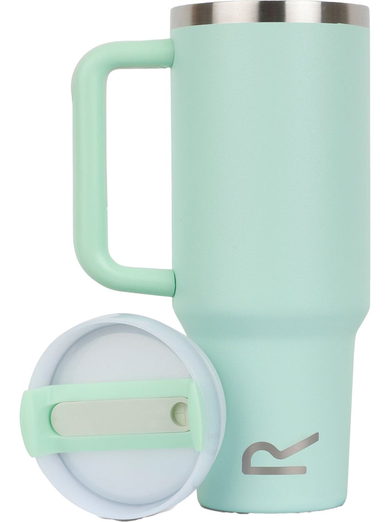 Termo/taza de viaje thermulate de aislado 1.2l - regatta Verde pastel - Kiabi