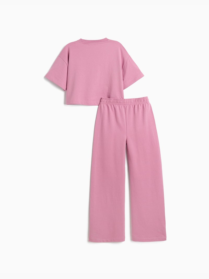 Terry set, mo fashion Malva lila - Kiabi