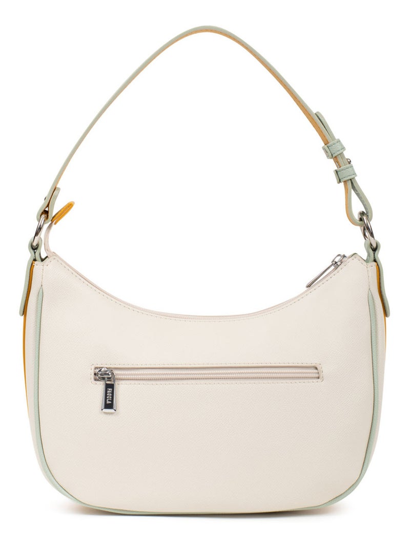 TESSA - Bolso de hombro con 1 asa Blanco Multicolor - Kiabi