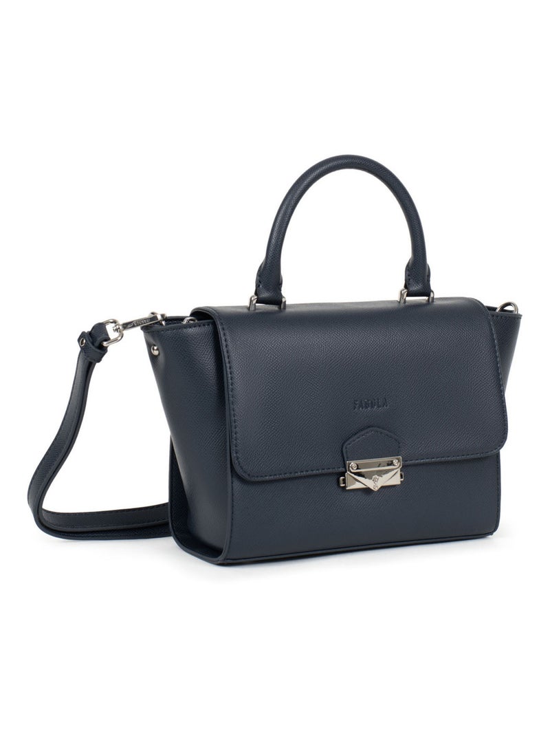 TESSA - Bolso de mano con 1 asa Azul noche - Kiabi