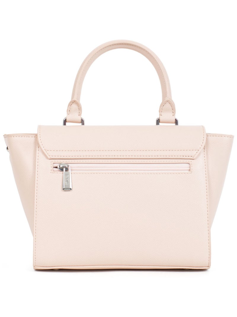 TESSA - Bolso de mano con 1 asa Beige/Rosa - Kiabi