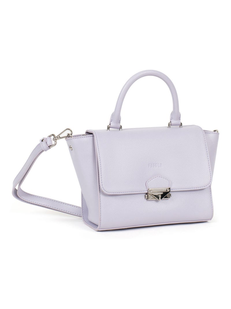 TESSA - Bolso de mano con 1 asa Malva lila - Kiabi