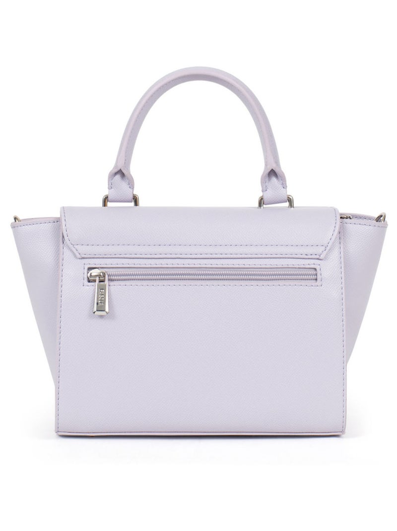 TESSA - Bolso de mano con 1 asa Malva lila - Kiabi