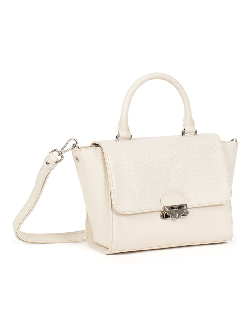 TESSA - Bolso de mano con 1 asa Marfil - Kiabi