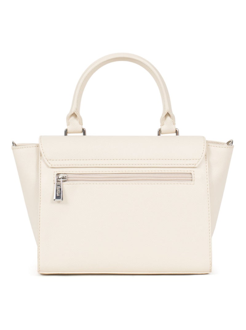 TESSA - Bolso de mano con 1 asa Marfil - Kiabi