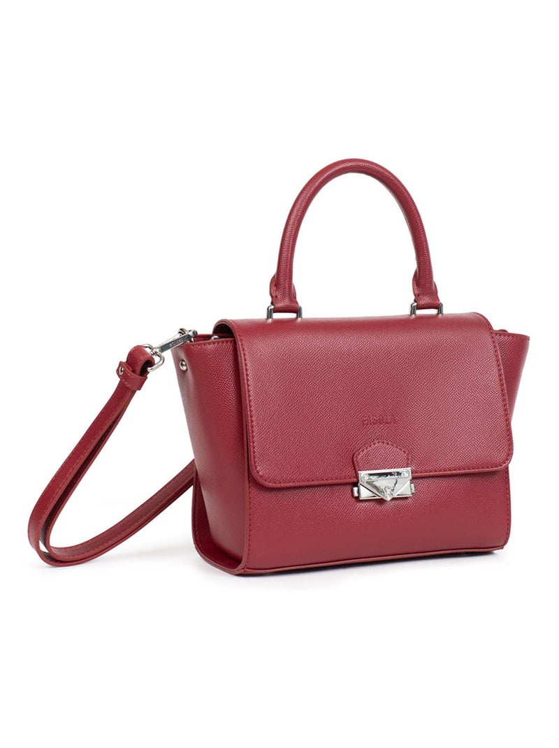 TESSA - Bolso de mano con 1 asa Rojo carmín - Kiabi