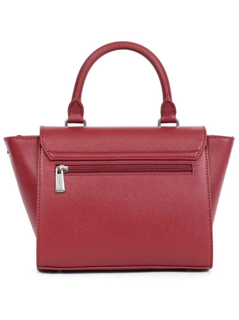 TESSA - Bolso de mano con 1 asa Rojo carmín - Kiabi