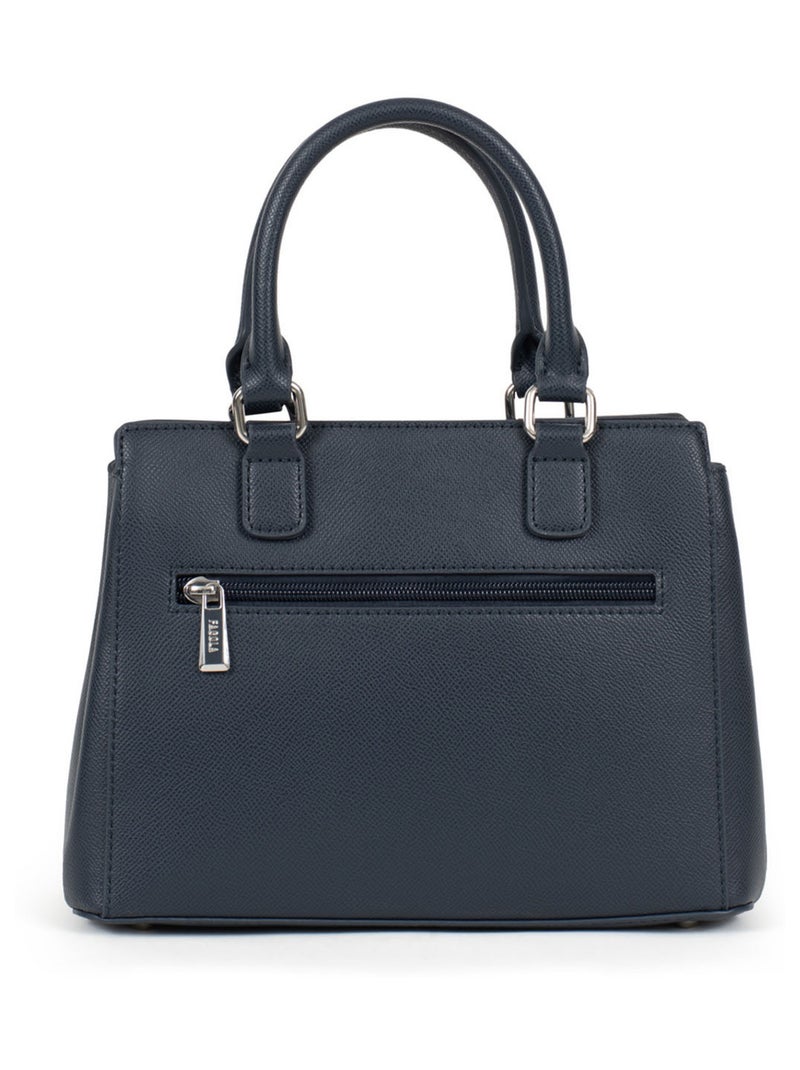 TESSA - Bolso de mano con 2 asas Azul noche - Kiabi