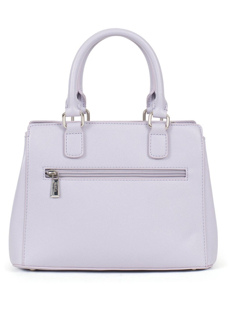 TESSA - Bolso de mano con 2 asas Malva lila - Kiabi