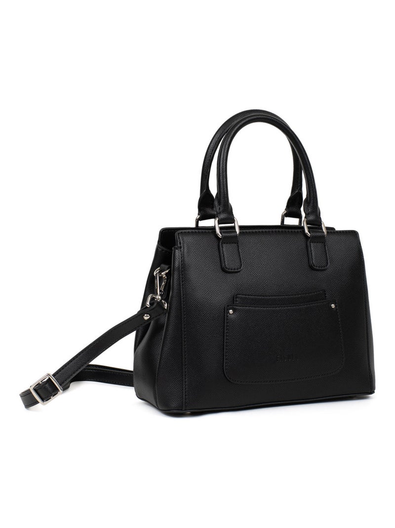 TESSA - Bolso de mano con 2 asas Negro - Kiabi
