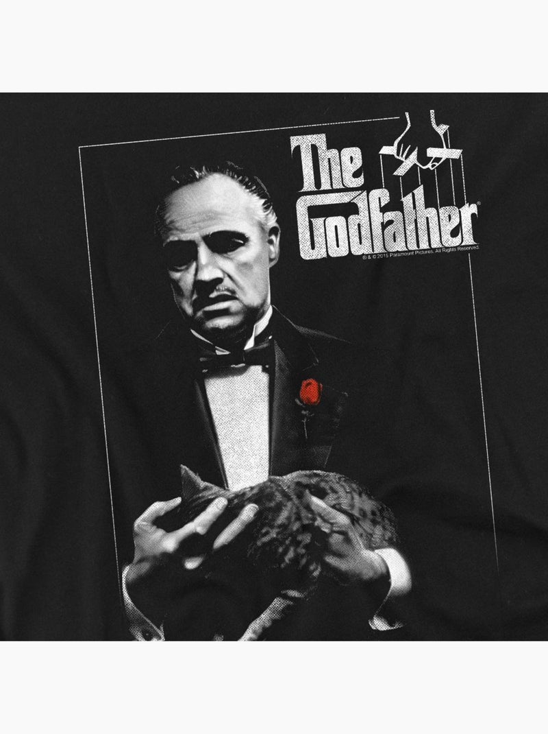 The Godfather - Camiseta Póster para Hombre Negro - Kiabi