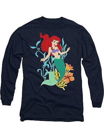The Little Mermaid - Camiseta de Ariel Alga Marina para Adultos Unisex