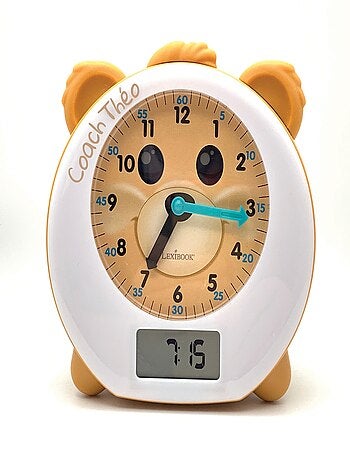 THEO, My Sleep Trainer Reloj despertador educativo con función de cuentacuentos y luces (versión FR)