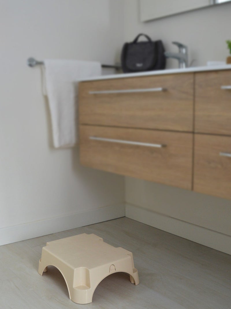 Thermobaby BabyScale taburete grande antideslizante máx. 150 kg Beige - Kiabi
