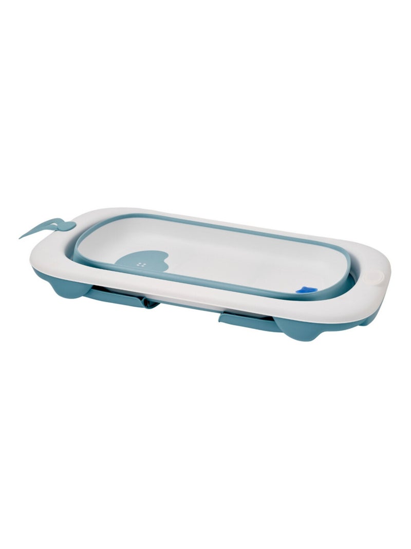 Thermobaby BALNÉA bañera para bebé plegable compacta con tapón de drenaje Blanco - Kiabi