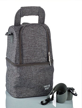 Thermobaby bolsa de comida isotérmica 4,5 L con 2 compartimentos
