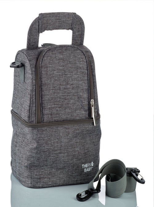 Thermobaby bolsa de comida isotérmica 4,5 L con 2 compartimentos - Kiabi Thermobaby bolsa de comida isotérmica 4,5 L con 2 compartimentos - Kiabi