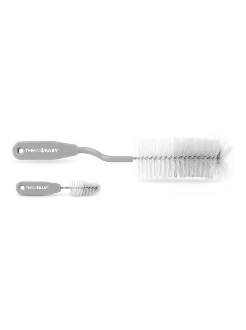 Thermobaby cepillo giratorio para biberones y cepillos para tetinas Gris Charme - Kiabi Thermobaby cepillo giratorio para biberones y cepillos para tetinas Gris Charme - Kiabi