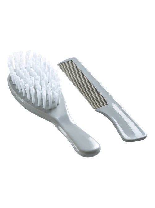 Thermobaby lote cepillo y peine para el cabello desde el nacimiento - Kiabi Thermobaby lote cepillo y peine para el cabello desde el nacimiento - Kiabi