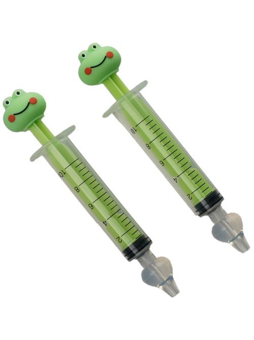 Thermobaby lote de 2 jeringas nasales de 10 ml en forma de rana de silicona - Kiabi
