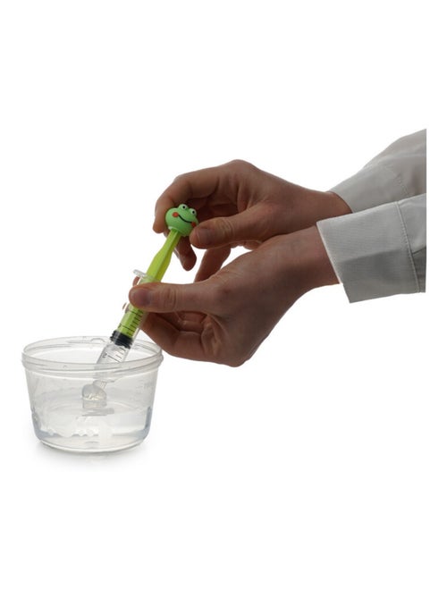 Thermobaby lote de 2 jeringas nasales de 10 ml en forma de rana de silicona - Kiabi