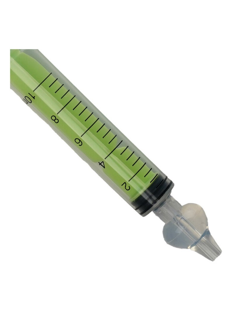 Thermobaby lote de 2 jeringas nasales de 10 ml en forma de rana de silicona Verde - Kiabi