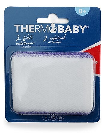 Thermobaby lote de 2 redes umbilicales sin látex para la cicatrización
