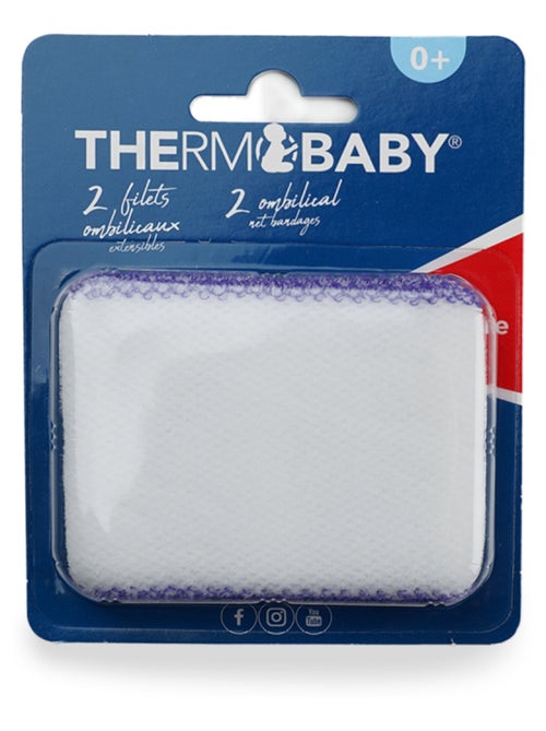 Thermobaby lote de 2 redes umbilicales sin látex para la cicatrización - Kiabi