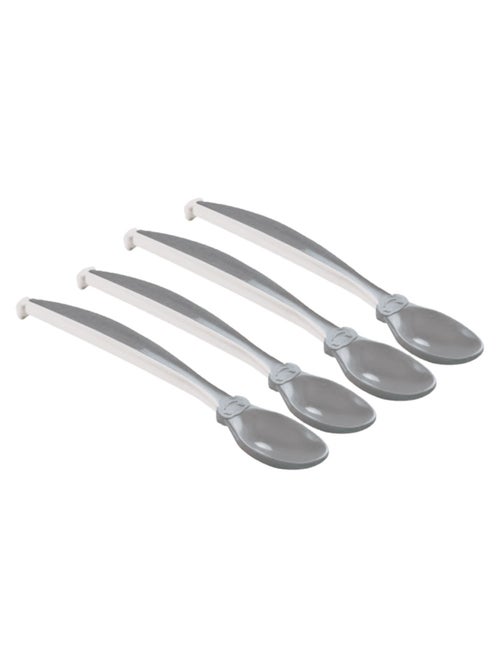 Thermobaby lote de 4 cucharas blandas para bebé “Mis primeros alimentos” - Kiabi Thermobaby lote de 4 cucharas blandas para bebé “Mis primeros alimentos” - Kiabi