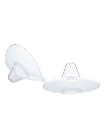 Thermobaby protectores de lactancia en silicona ultra finos transparentes, lote de 2