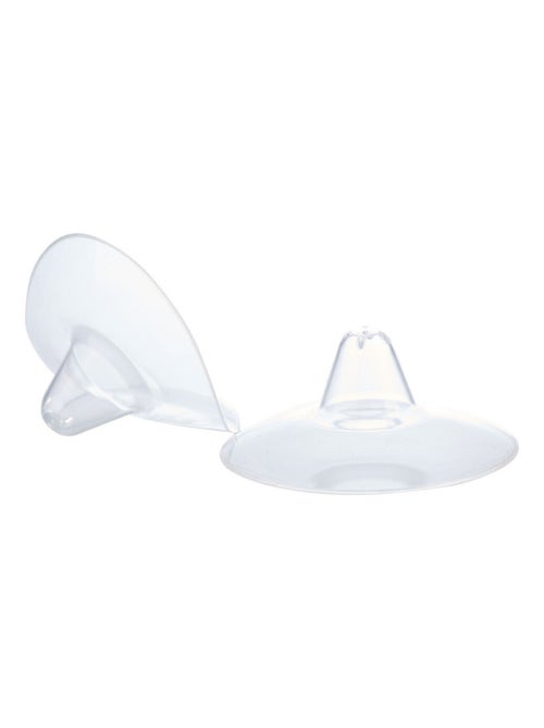 Thermobaby protectores de lactancia en silicona ultra finos transparentes, lote de 2 - Kiabi