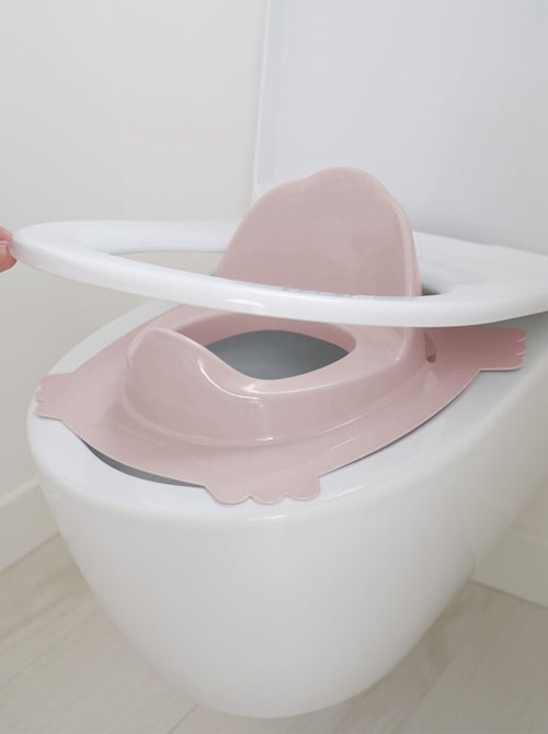 Thermobaby reductor de WC Luxe para niño con respaldo alto antideslizante - Kiabi Thermobaby reductor de WC Luxe para niño con respaldo alto antideslizante - Kiabi