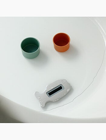 Thermobaby Termómetro de baño digital en forma de pez con pantalla LCD de 35 a 40 °C