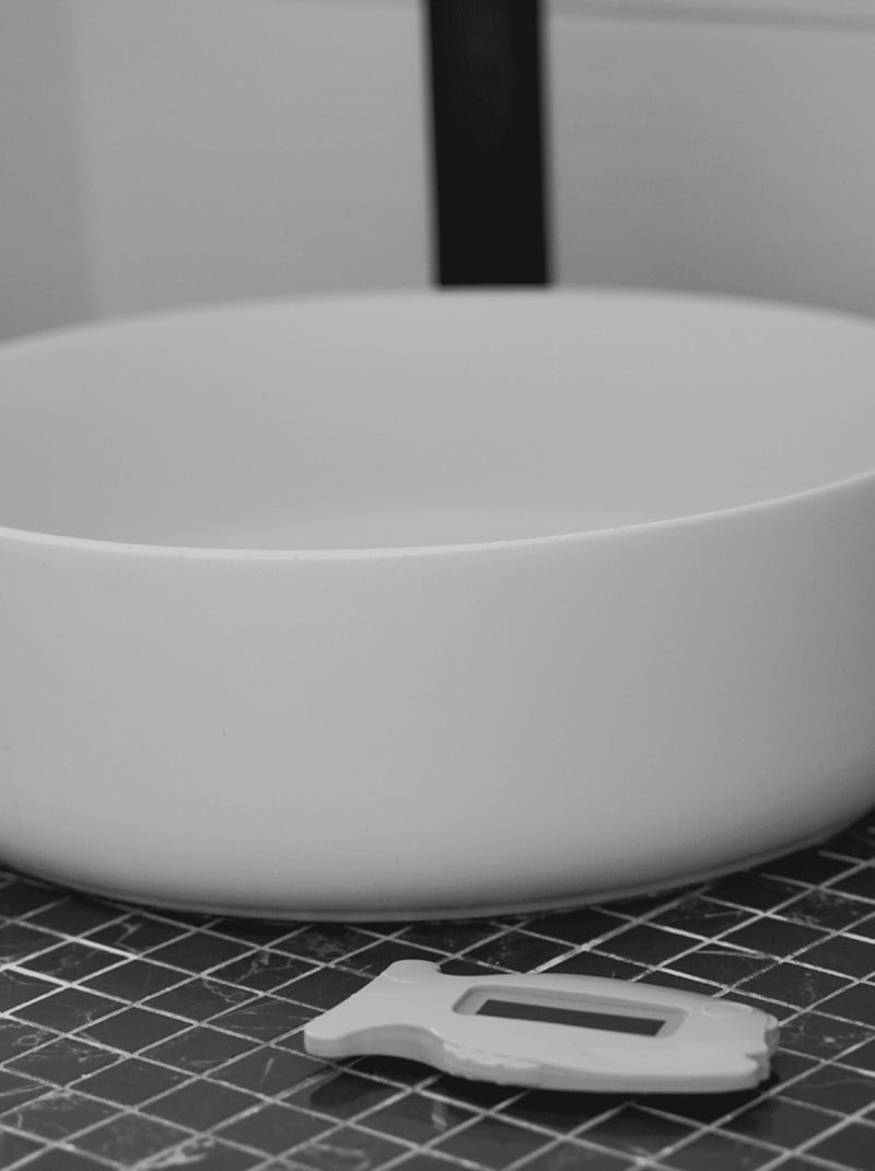 Thermobaby Termómetro de baño para bebé con forma de pez y pantalla LCD Azul - Kiabi