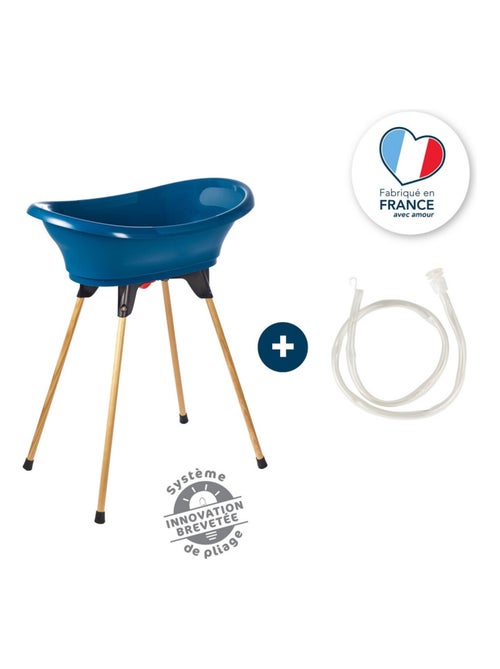 Thermobaby VASCO conjunto bañera para bebé con soporte y manguera de desagüe - Kiabi