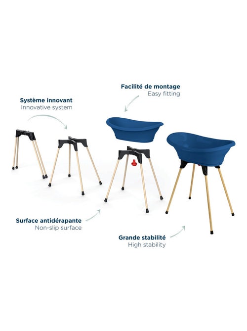 Thermobaby VASCO conjunto bañera para bebé con soporte y manguera de desagüe - Kiabi