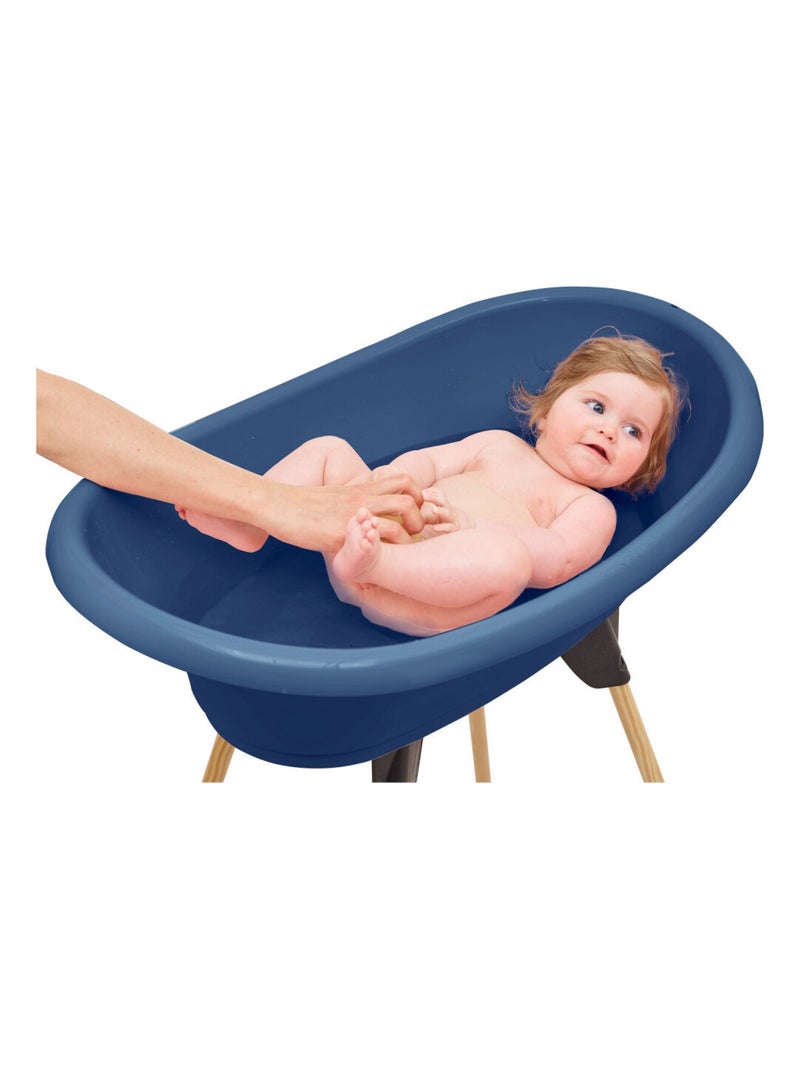 Thermobaby VASCO conjunto bañera para bebé con soporte y manguera de desagüe Azul - Kiabi
