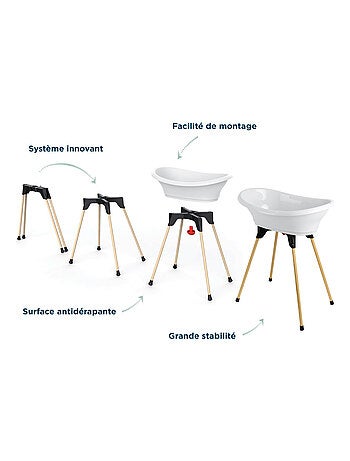 Thermobaby VASCO pack baño 5 en 1 con hamaca y termómetro de pie